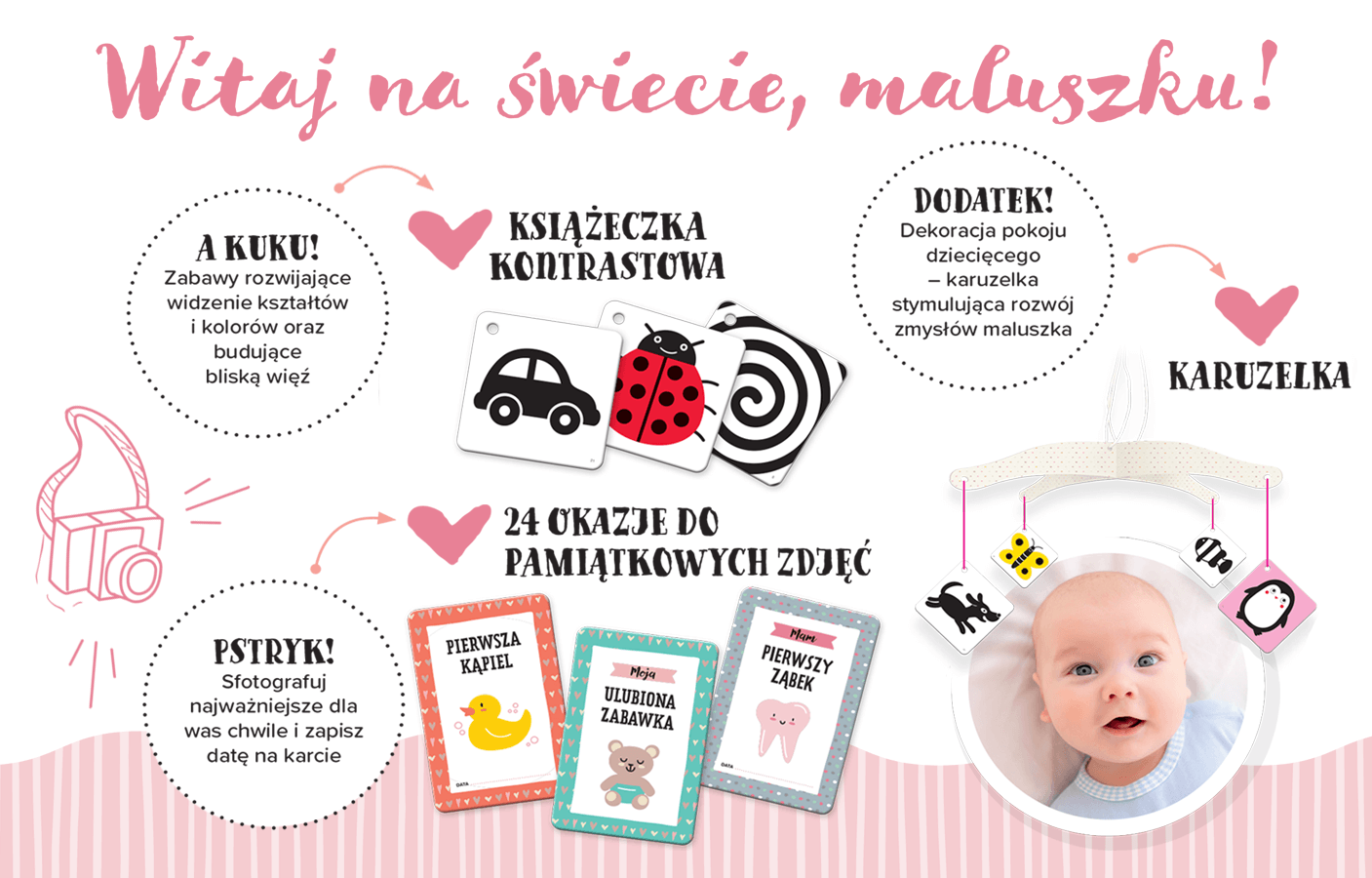 Cześć, maluszku! Paka niemowlaka - wizualizacja